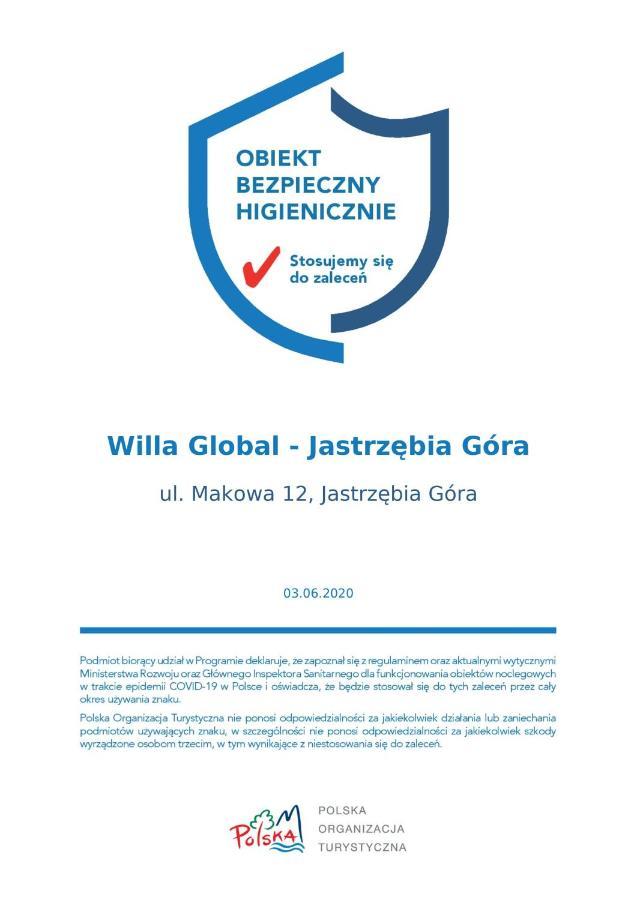 Willa Global Komfortowe Pokoje Nad Morzem Ястшембя-Гура Экстерьер фото